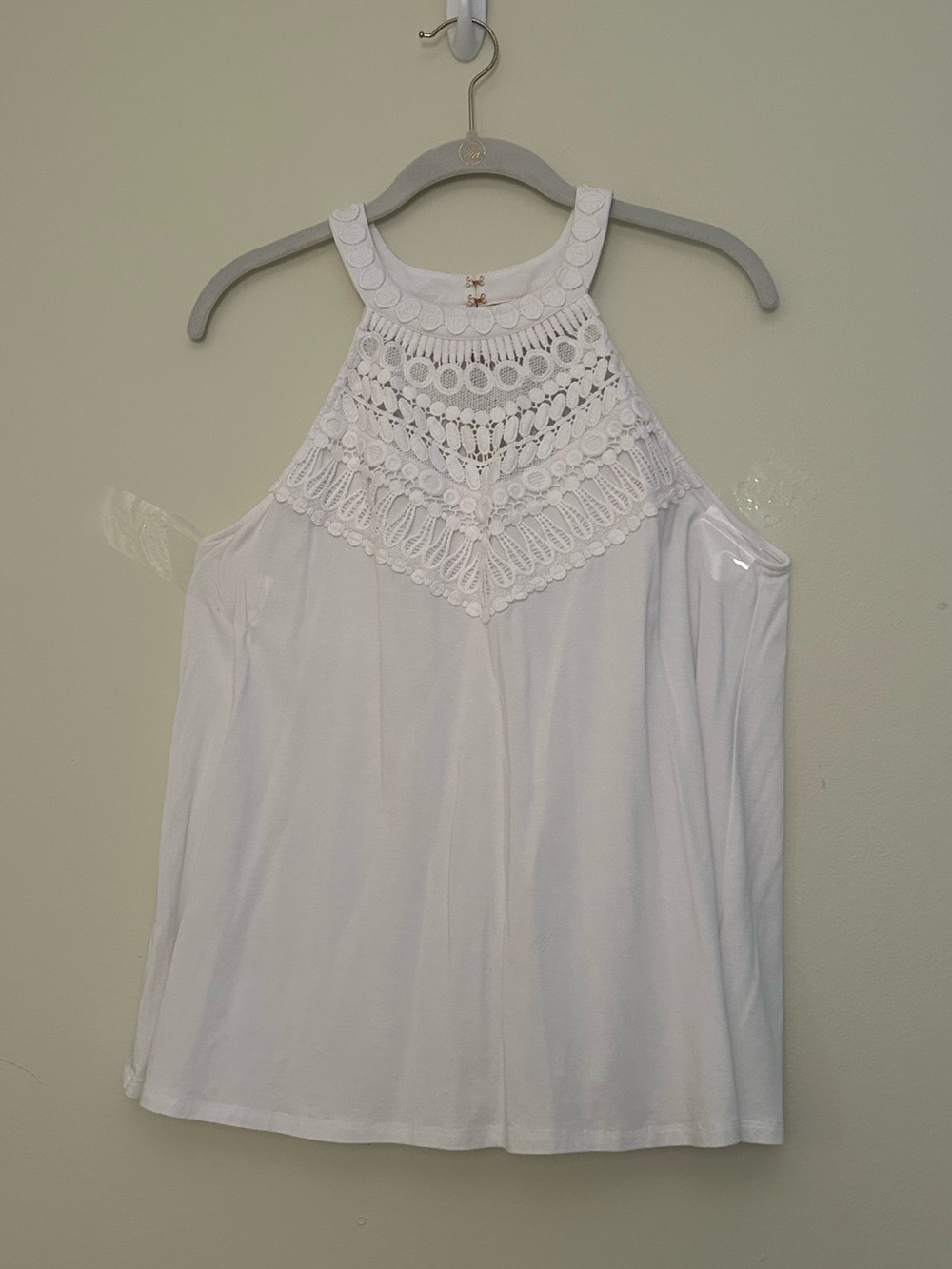 Lilly Pulitzer White Halter Top